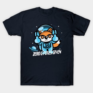 Zero G Foxes Given T-Shirt